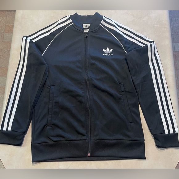 Youth Adodas full zip track jacket - Picture 1 of 3